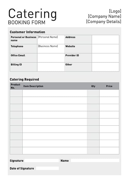 ncr form A4 NCR Booking Forms 3