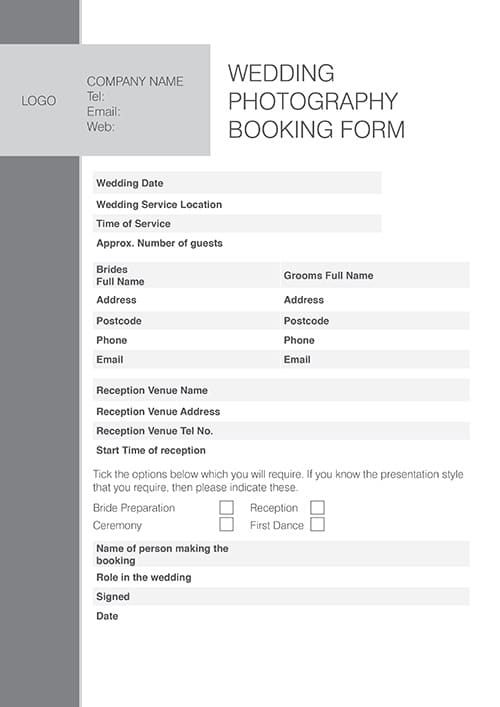 ncr form A4 NCR Booking Forms 4