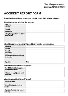 ncr forms ncr accident book
