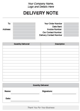 ncr forms ncr delivery note